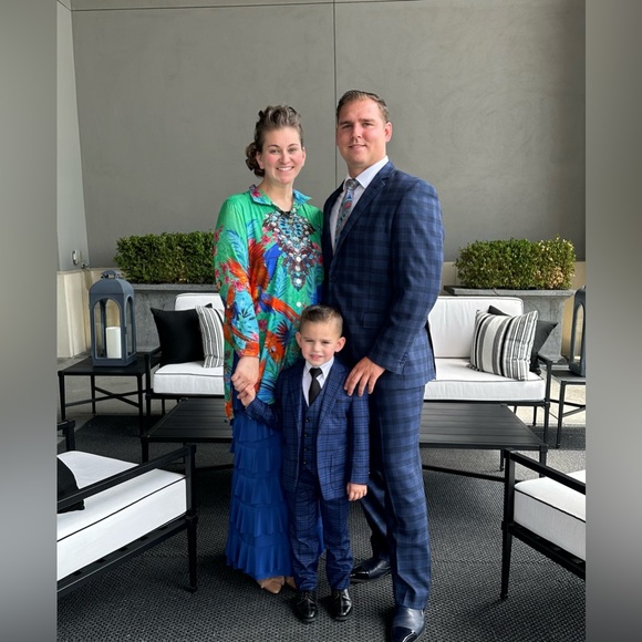 Tropical John Mark Blouse - Picture 6 of 6